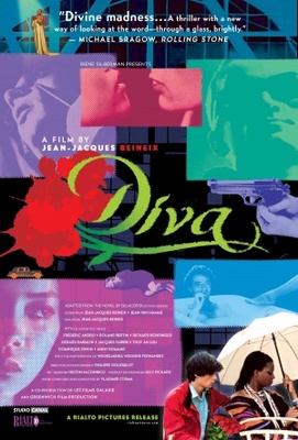 Diva movie poster (1981) mouse pad
