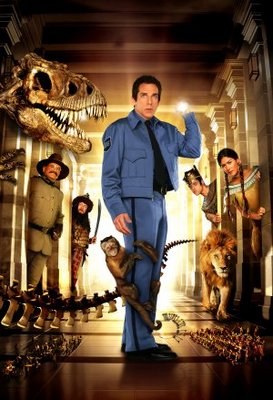 Night at the Museum movie poster (2006) metal framed poster