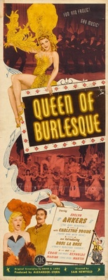 Queen of Burlesque movie poster (1946) canvas poster