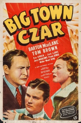 Big Town Czar movie poster (1939) poster with hanger