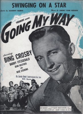 Going My Way movie poster (1944) pillow