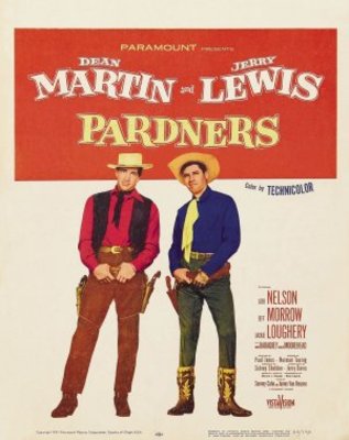 Pardners movie poster (1956) poster with hanger
