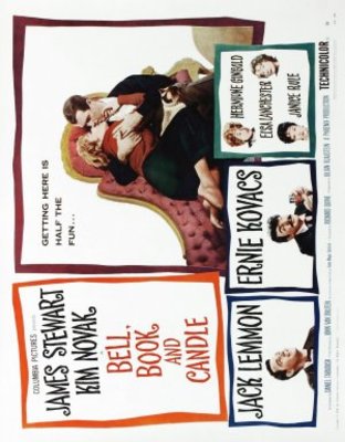 Bell Book and Candle movie poster (1958) wooden framed poster