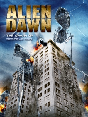 Alien Dawn movie poster (2012) Stickers MOV_d4e30a04