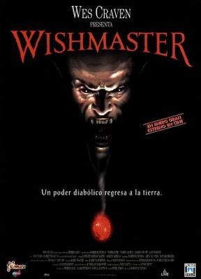 Wishmaster movie poster (1997) wood print