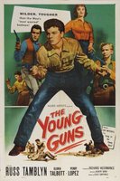 The Young Guns movie poster (1956) t-shirt #693144