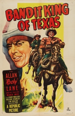Bandit King of Texas movie poster (1949) metal framed poster