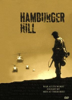 Hamburger Hill movie poster (1987) poster with hanger