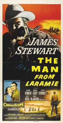 The Man from Laramie movie poster (1955) poster with hanger