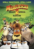 Madagascar: Escape 2 Africa movie poster (2008) Mouse Pad MOV_d528bdb3