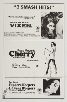 Vixen! movie poster (1968) wood print
