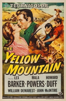 The Yellow Mountain movie poster (1954) poster