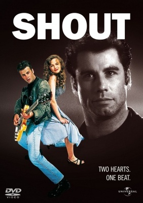 Shout movie poster (1991) wooden framed poster