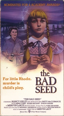 The Bad Seed movie poster (1956) canvas poster