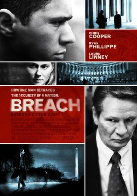 Breach movie poster (2007) wooden framed poster