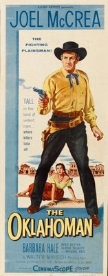The Oklahoman movie poster (1957) hoodie