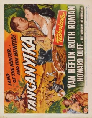 Tanganyika movie poster (1954) pillow