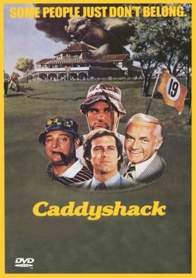 Caddyshack movie poster (1980) wood print
