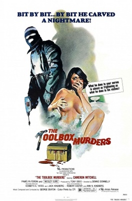 The Toolbox Murders movie poster (1978) metal framed poster