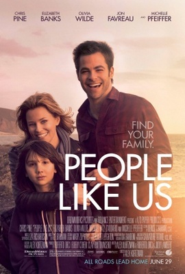 People Like Us movie poster (2012) metal framed poster