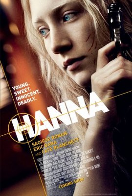 Hanna movie poster (2011) metal framed poster