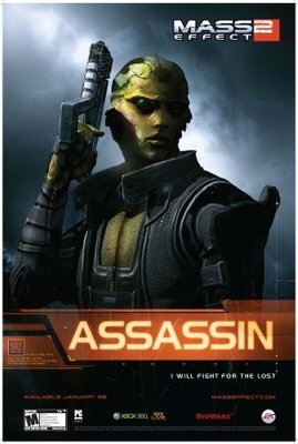 Mass Effect 2 movie poster (2010) mouse pad