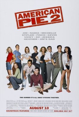 American Pie 2 movie poster (2001) metal framed poster