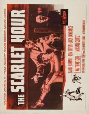 The Scarlet Hour movie poster (1956) canvas poster