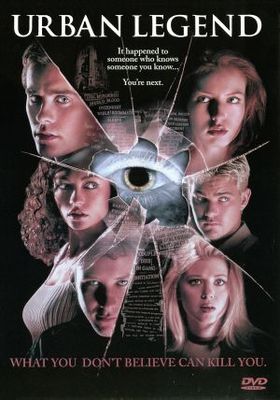 Urban Legend movie poster (1998) metal framed poster