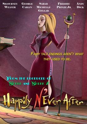 Happily N'Ever After movie poster (2007) Stickers MOV_d5a925a2