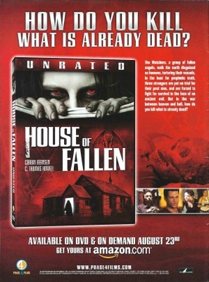 House of Fallen movie poster (2008) Mouse Pad MOV_d5d4a59b