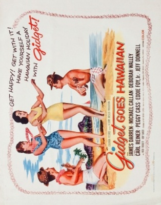 Gidget Goes Hawaiian movie poster (1961) poster with hanger