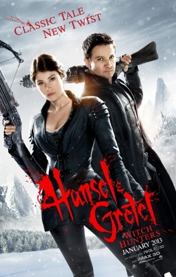 Hansel and Gretel: Witch Hunters movie poster (2013) tote bag