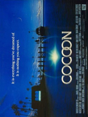 Cocoon movie poster (1985) wood print