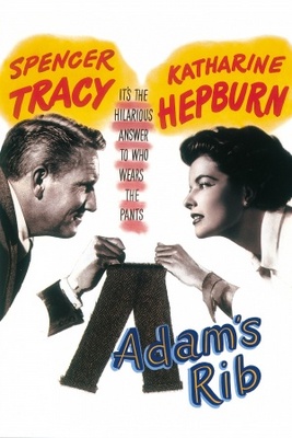 Adam's Rib movie poster (1949) poster with hanger