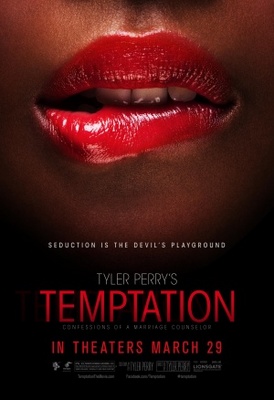 Tyler Perry's Temptation movie poster (2013) wood print