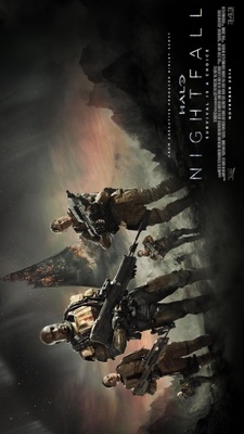 Halo: Nightfall movie poster (2014) poster with hanger