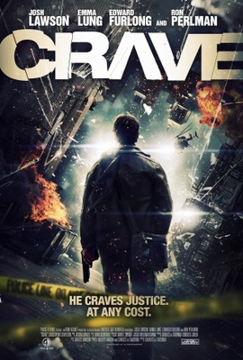 Crave movie poster (2011) wood print