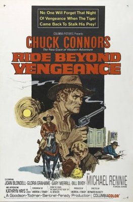 Ride Beyond Vengeance movie poster (1966) poster with hanger