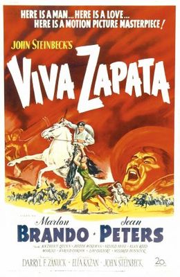 Viva Zapata! movie poster (1952) metal framed poster