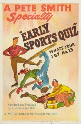 Early Sports Quiz: What's Your I.Q. No. 13 movie poster (1947) puzzle MOV_d61c3ca7