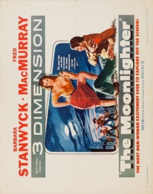 The Moonlighter movie poster (1953) pillow