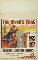 The River's Edge movie poster (1957) Longsleeve T-shirt #670084