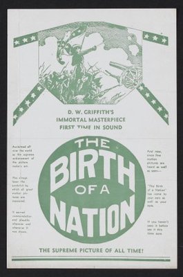 The Birth of a Nation movie poster (1915) pillow