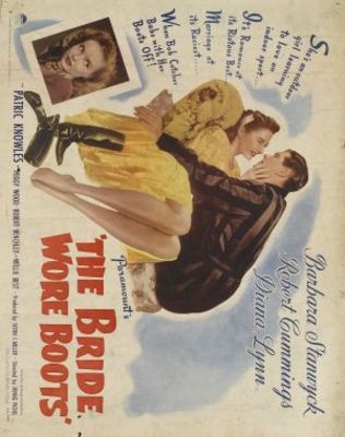 The Bride Wore Boots movie poster (1946) sweatshirt