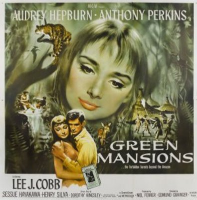 Green Mansions movie poster (1959) wood print