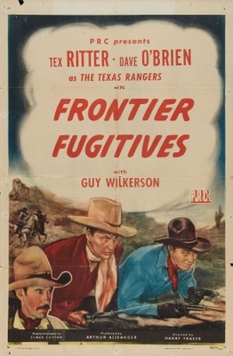 Frontier Fugitives movie poster (1945) t-shirt