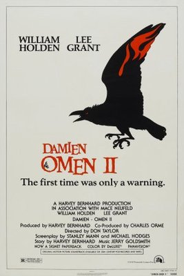 Damien: Omen II movie poster (1978) wooden framed poster