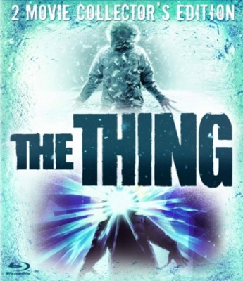 The Thing movie poster (2011) pillow