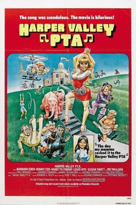 Harper Valley P.T.A. movie poster (1978) metal framed poster